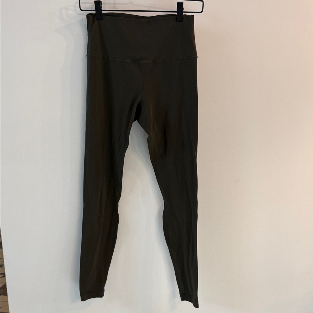Lululemon Athletica Olive full length High-Waisted Leggings